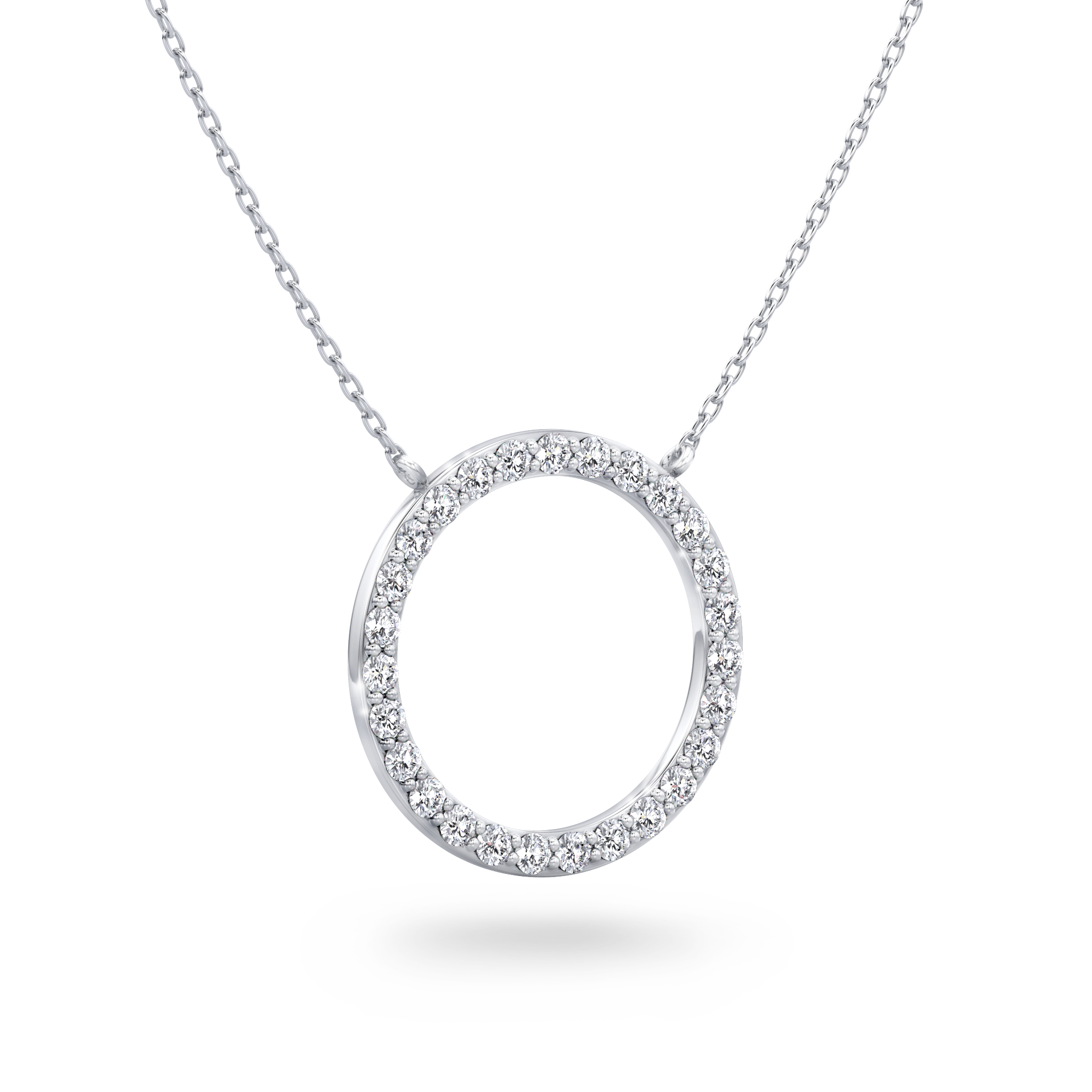 Circle of Life Diamond Necklace Shimansky