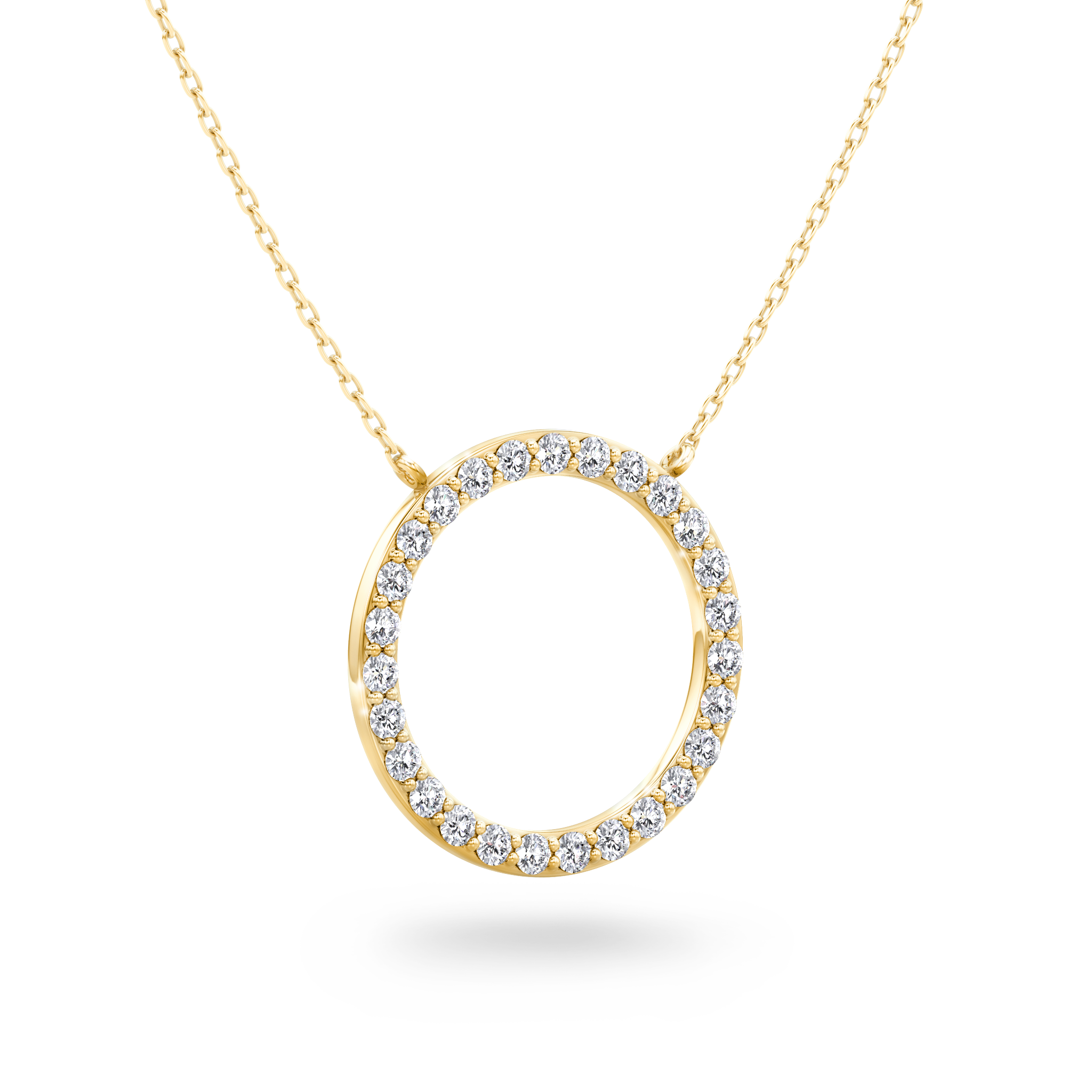 Circle of Life Diamond Necklace Shimansky