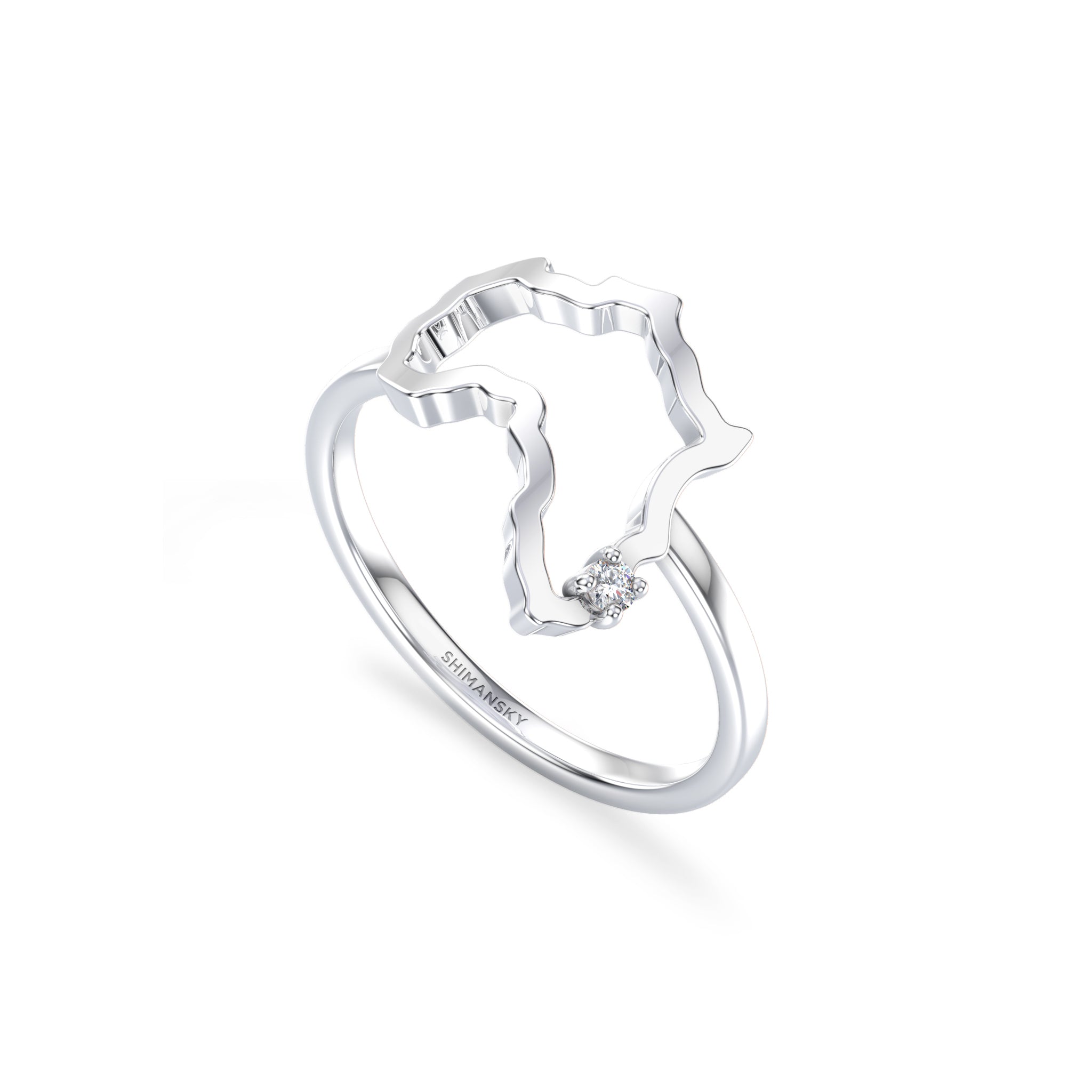 My Africa Medium Diamond Ring Shimansky