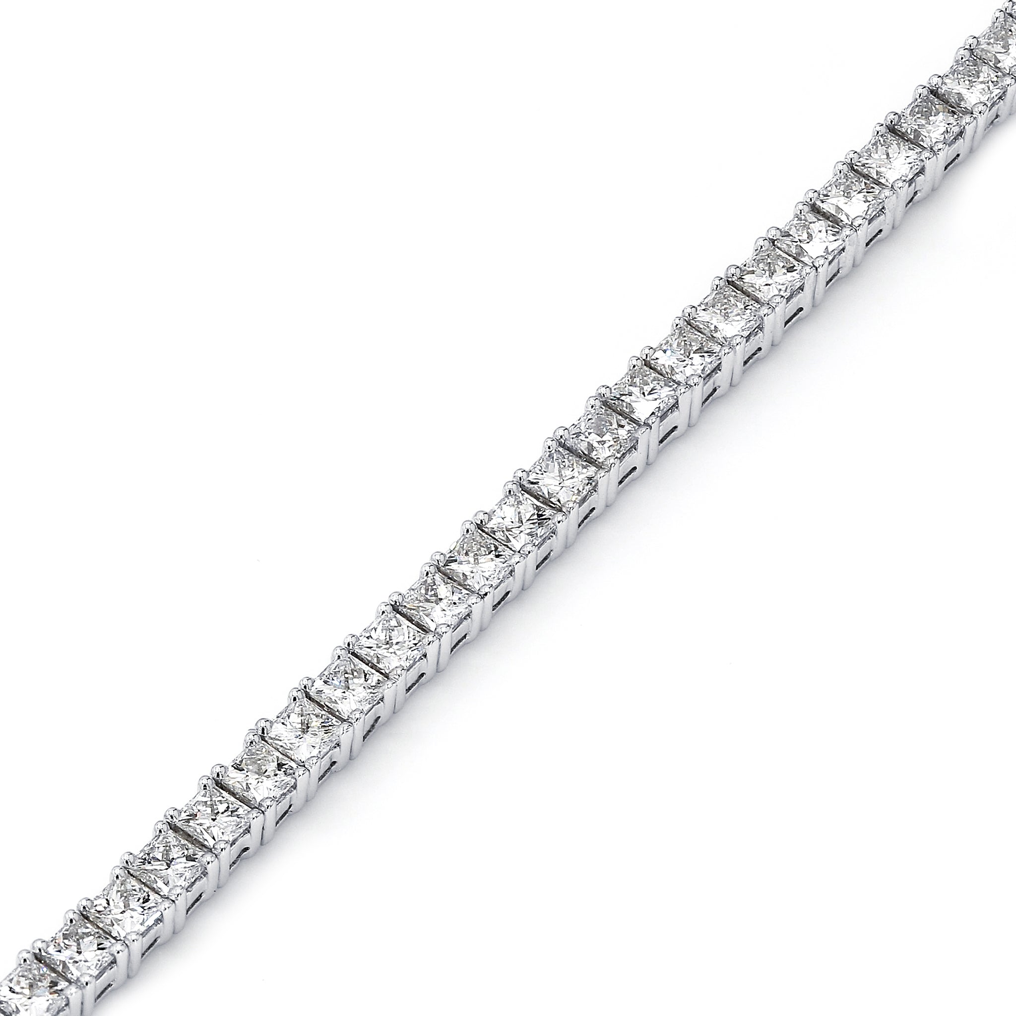 My Girl Diamond Tennis Bracelet 5.20 Carat  Platinum 3D View