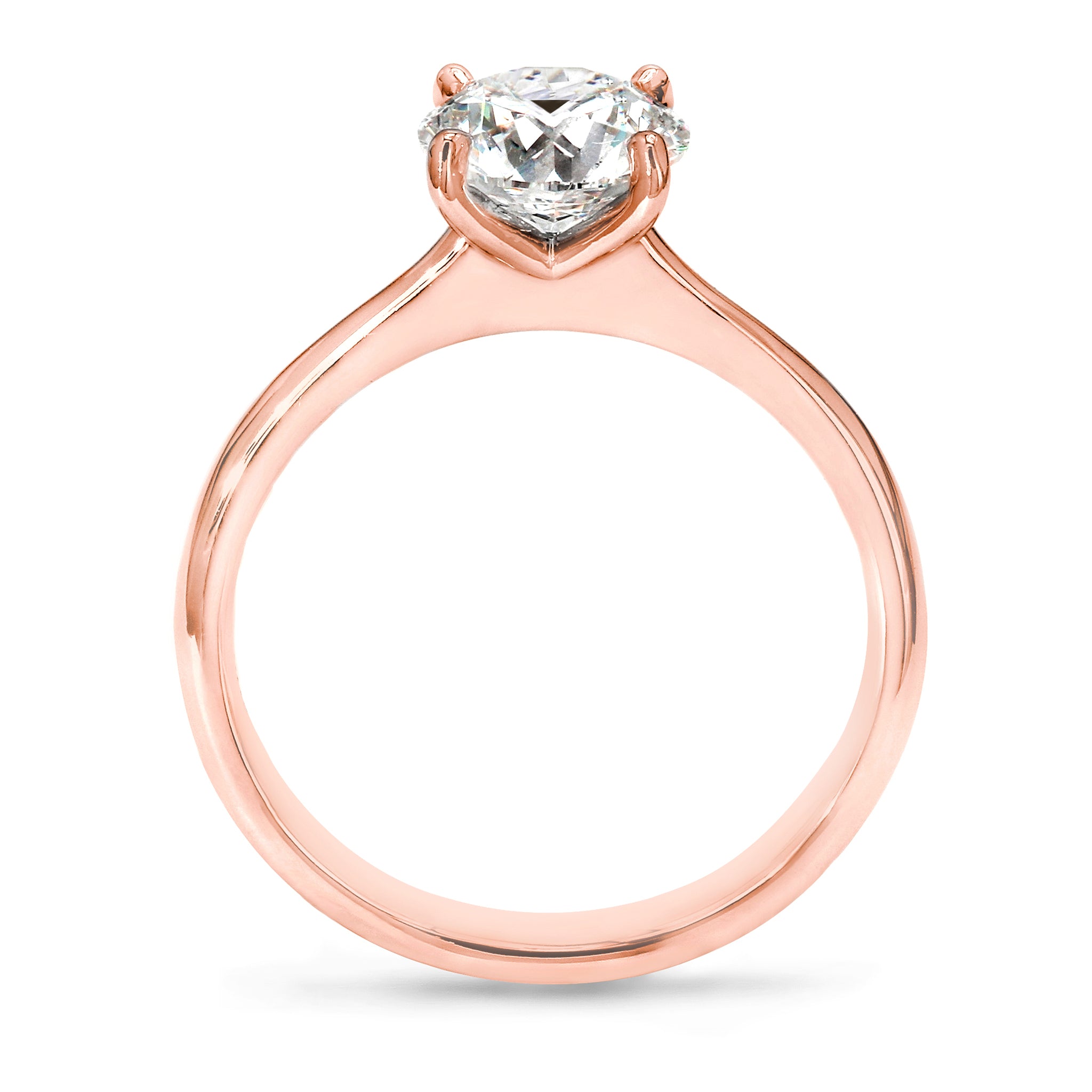 Shimansky - Victoria Solitaire Diamond Ring 0.40ct crafted in 18K Rose Gold