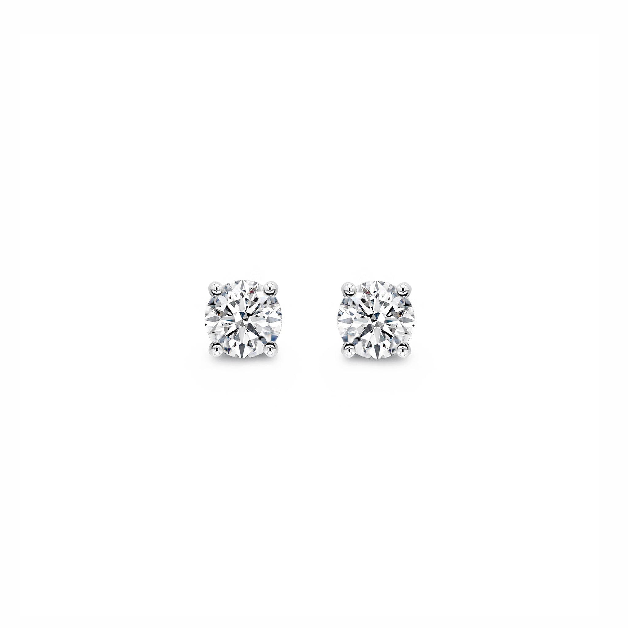 Shimansky - Classic Diamond Solitaire Earrings 1.40ct in 18K White Gold