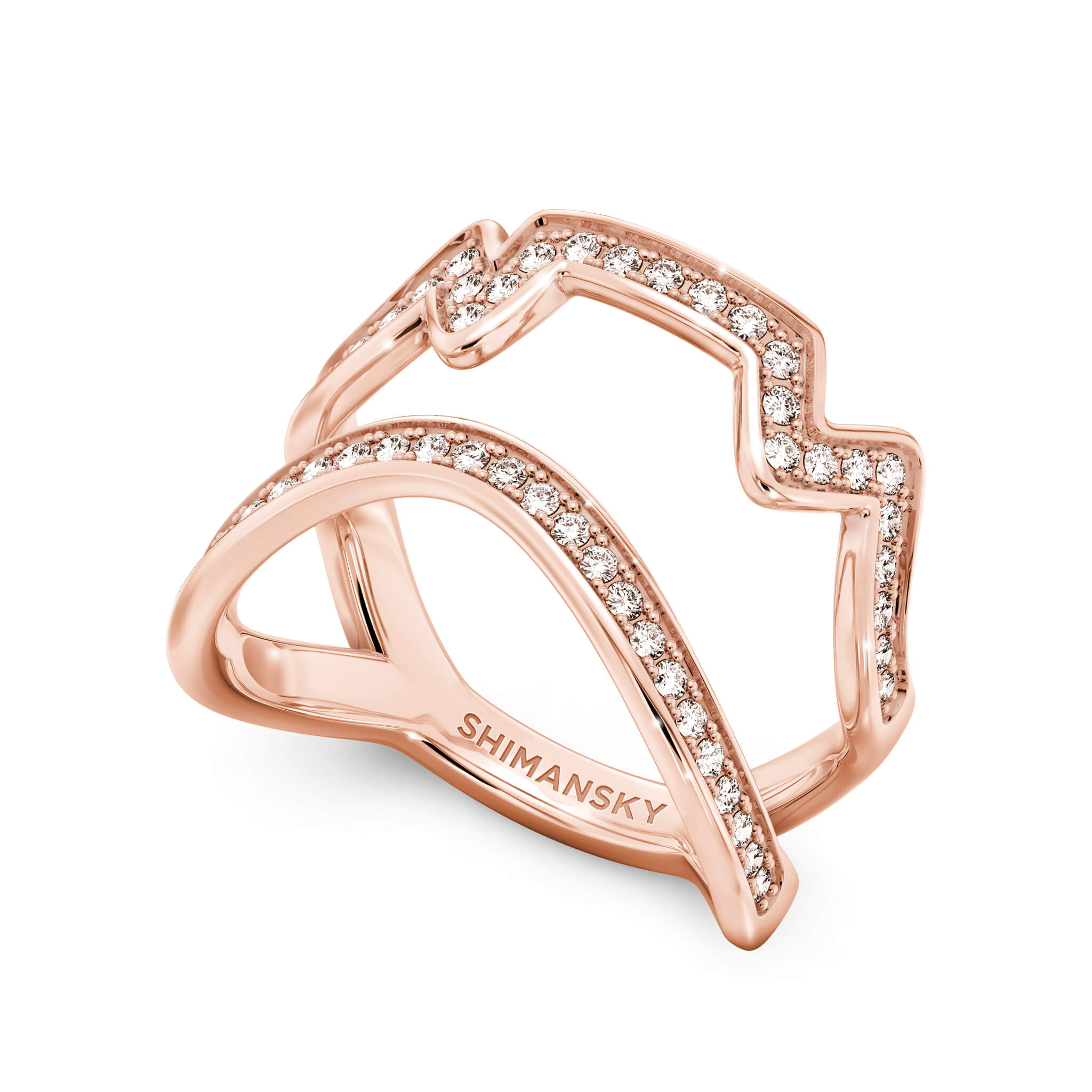Cape Town Diamond Set Ring Shimansky