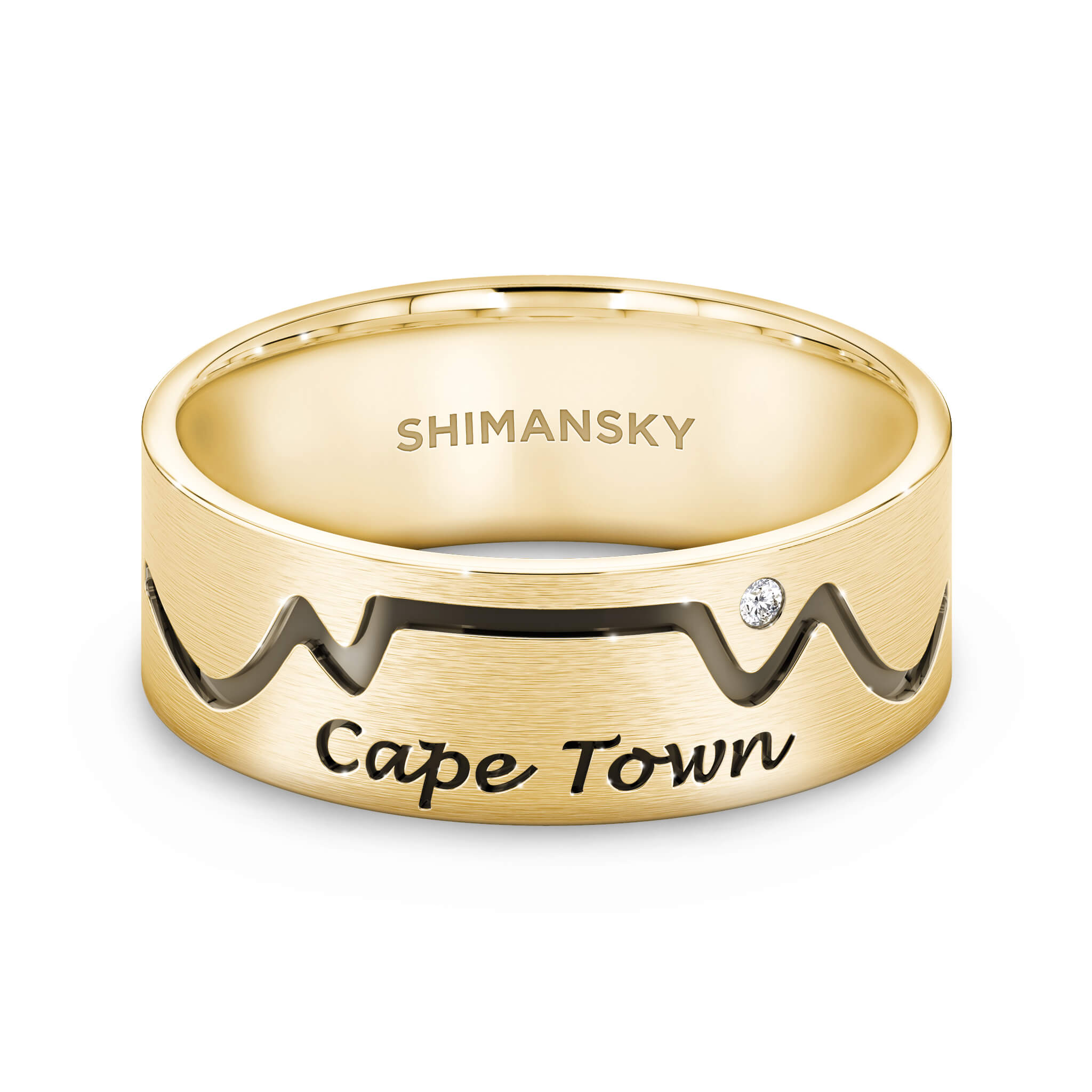 Cape Town Diamond Gents Ring Shimansky