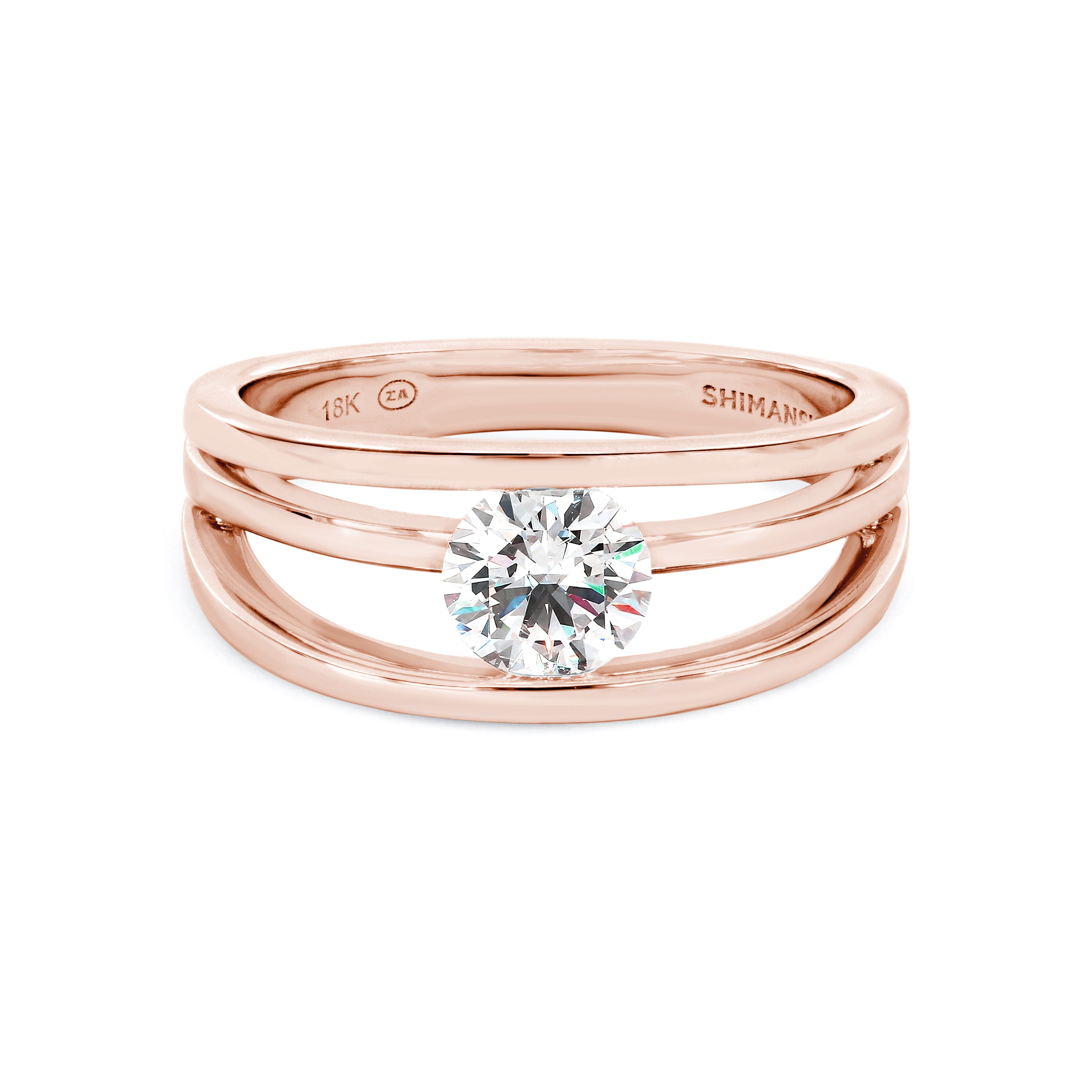 Evolym Diamond Engagement Ring Shimansky