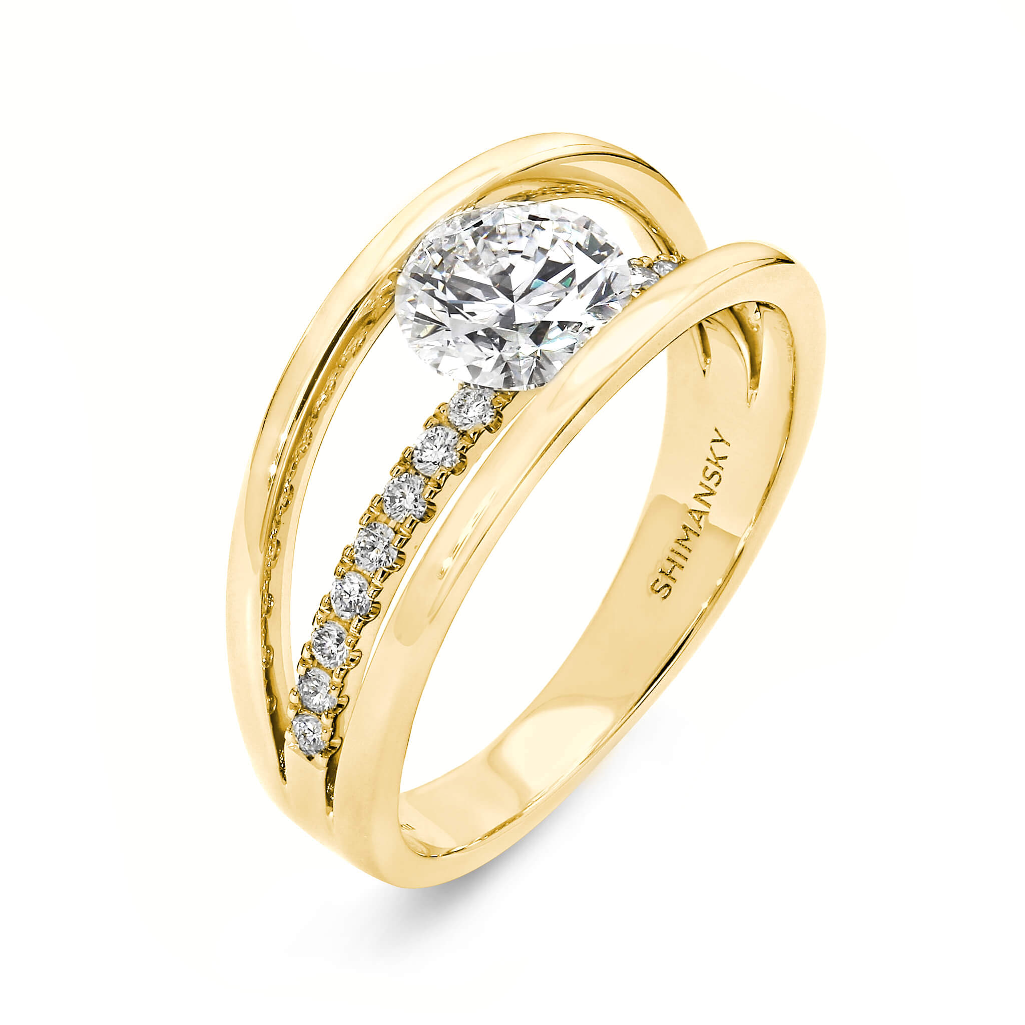Evolym Diamond Engagement Ring Shimansky
