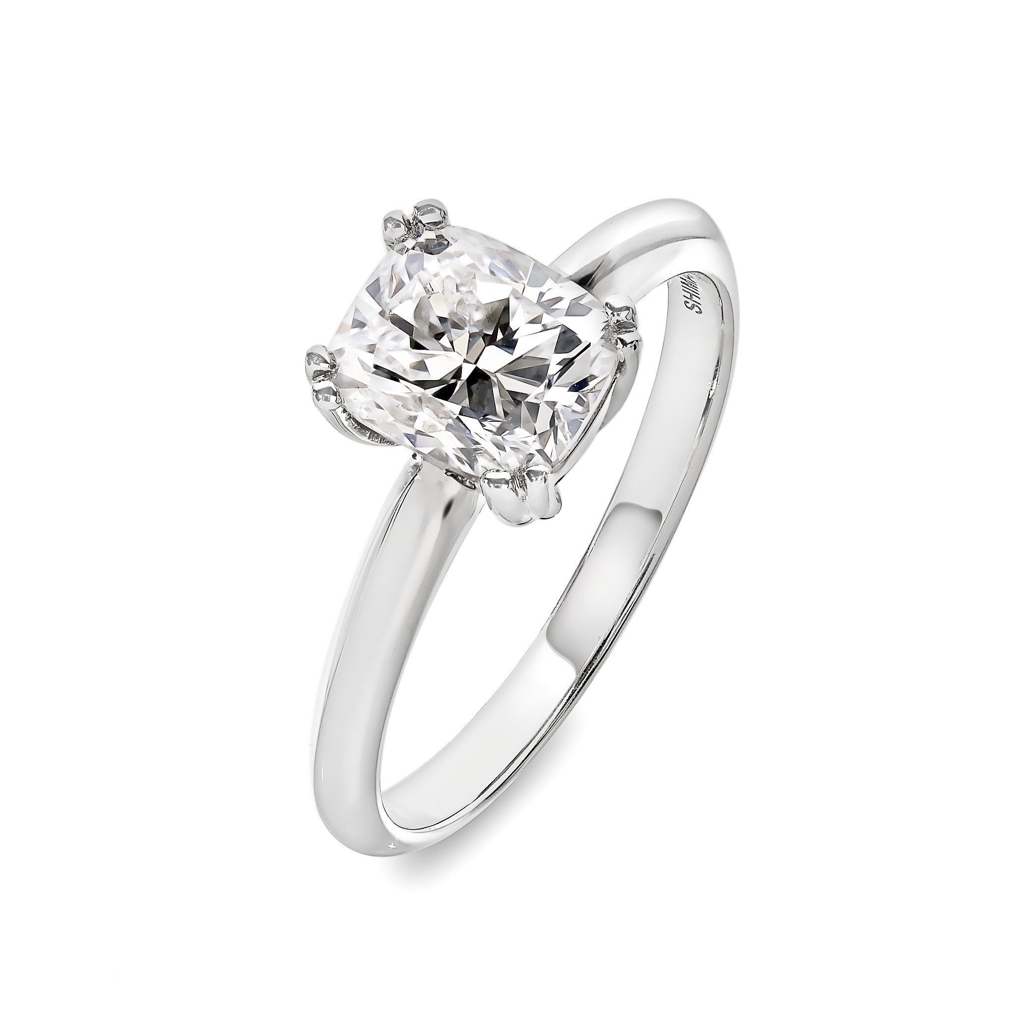 Solitaire Diamond Engagement Ring - 3D View - SHIMANSKY.CO.ZA