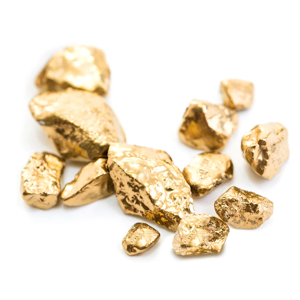 Pieces of loose gold