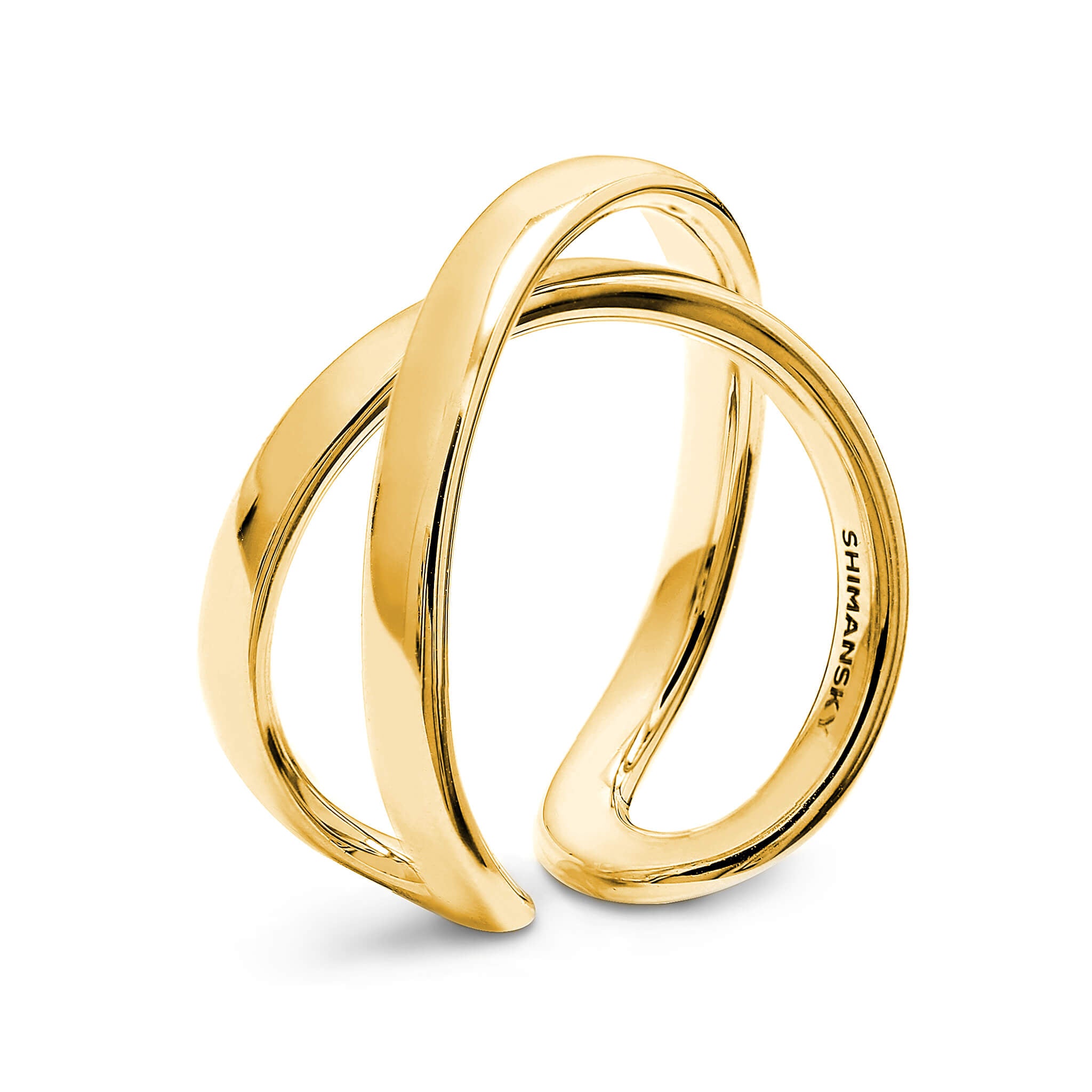 Infinity Classic Ring | 18K Yellow Gold Shimansky