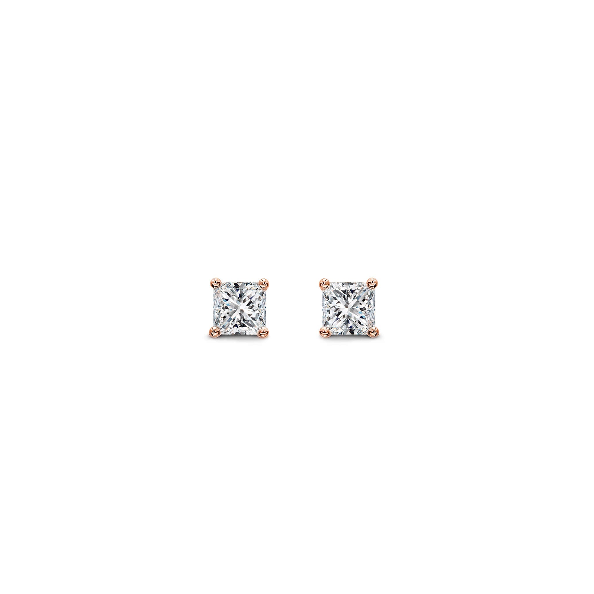 My Girl Diamond Earrings Front View - SHIMANSKY.CO.ZA