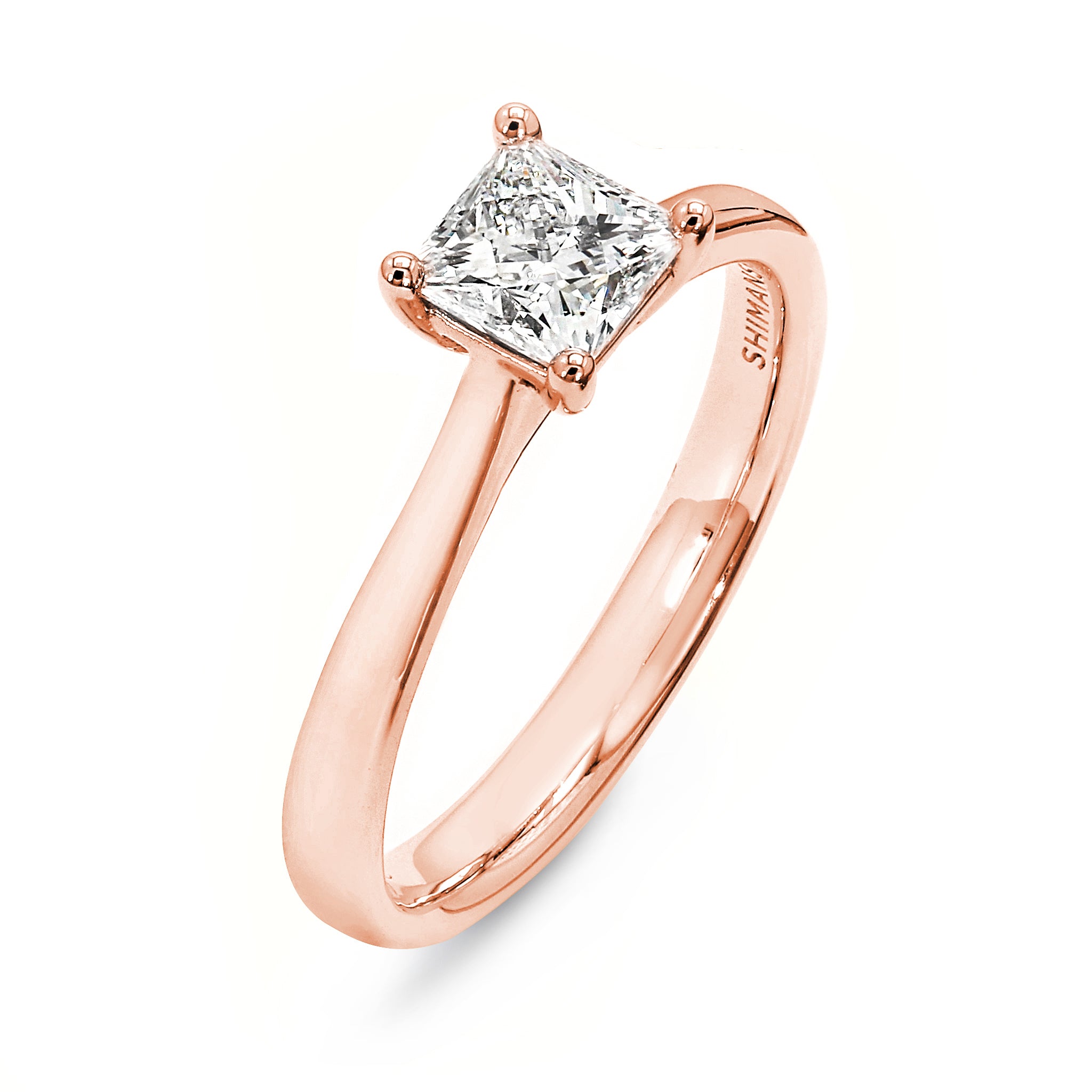 My Girl Solitaire 0.70 Carat Diamond Engagement Ring  | 18K Rose Gold - SHIMANSKY.CO.ZA