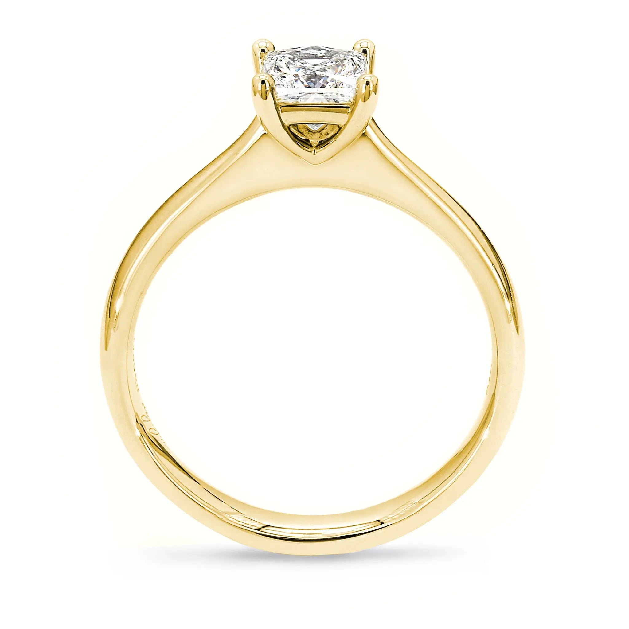 My Girl Solitaire 0.70 Carat Diamond Engagement Ring  | 18K Yellow Gold - SHIMANSKY.CO.ZA