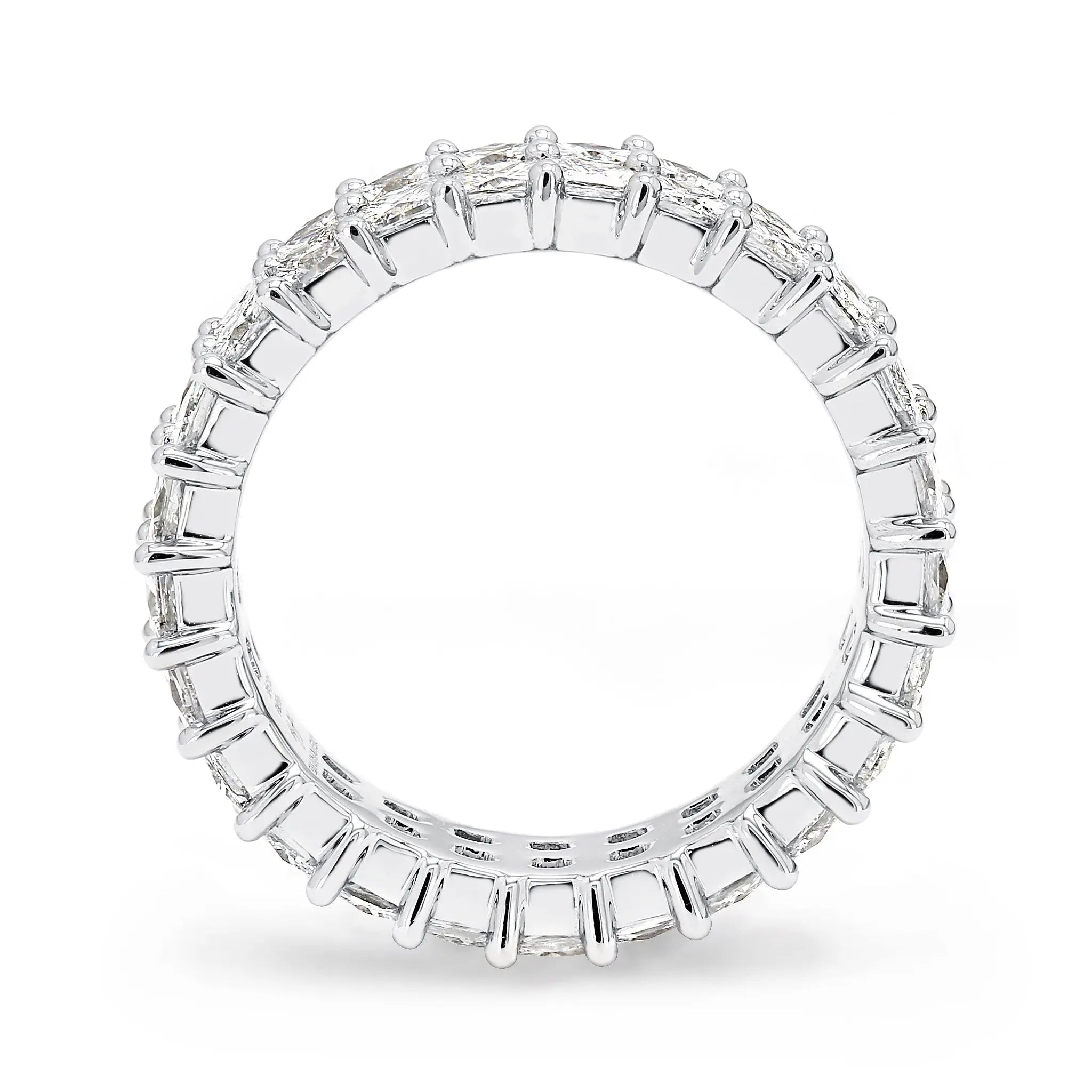 Shimansky - My Girl 2 Row Full Eternity Diamond Ring 4.00ct Crafted in 18K White Gold