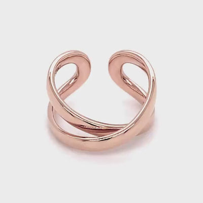 Infinity Classic Ring in 14K Rose Gold Video