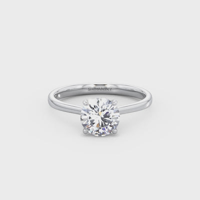 Shimansky - Victoria Solitaire Diamond Ring 1.00ct crafted in Platinum Product Video