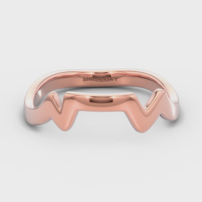 Shimansky - Table Mountain Ring Crafted in 14K Rose Gold Product Video