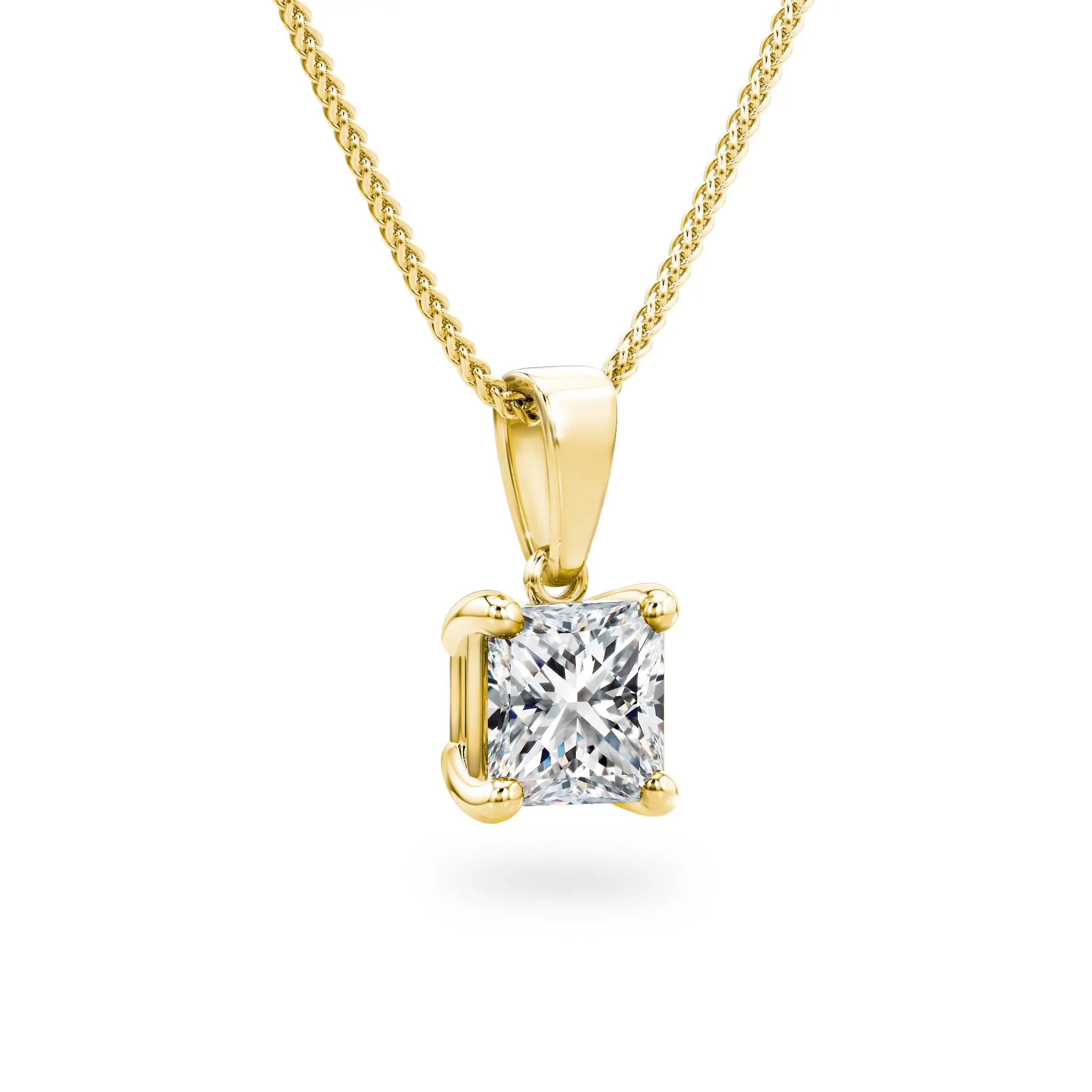 Shimansky - My Girl Solitaire Diamond Pendant 0.70ct Crafted in 18K Yellow Gold