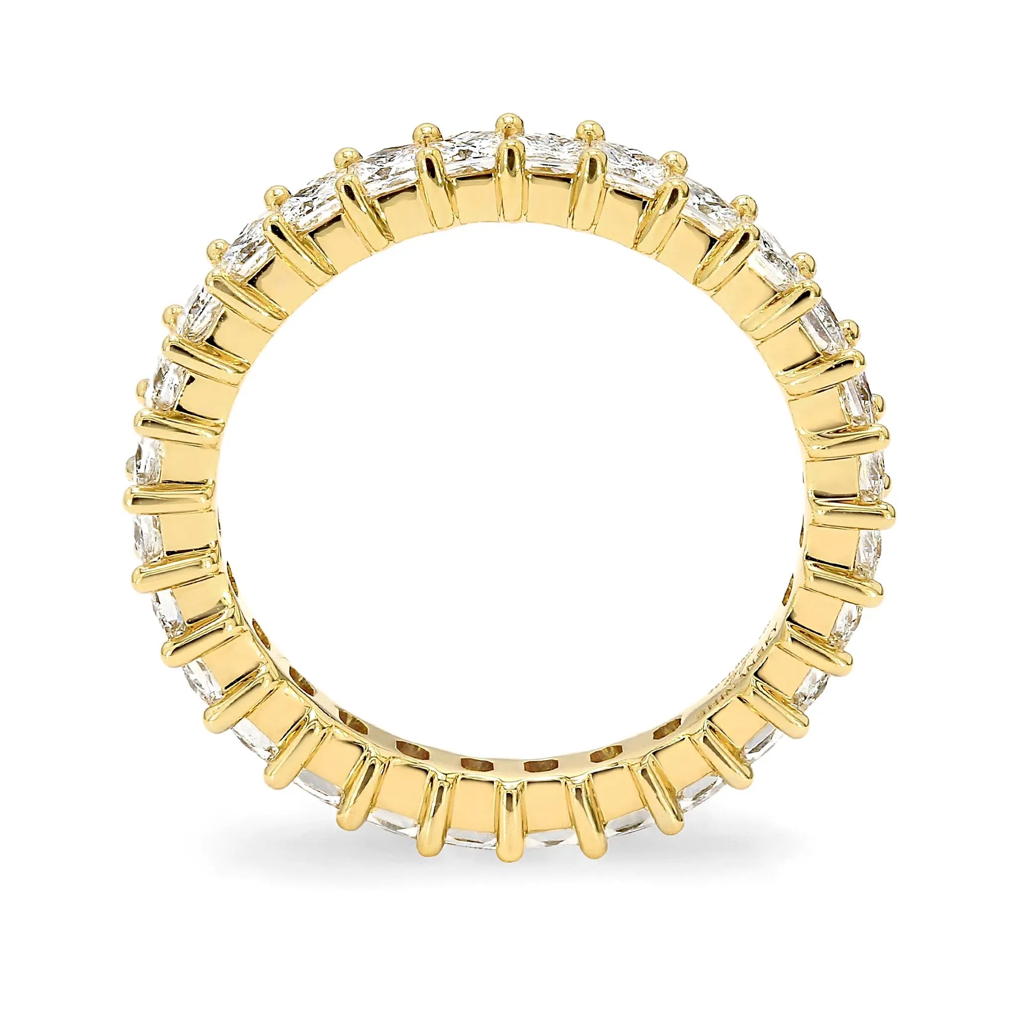 Shimansky - My Girl Claw set Full Eternity Diamond Ring 2.00ct Crafted in 18K Yellow Gold