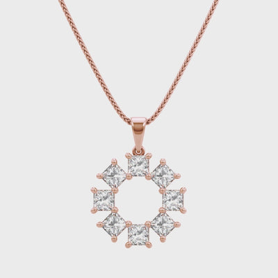 Shimansky - My Girl Lucky 8 Diamond Pendant 0.60ct Crafted in 18K Rose Gold Product Video