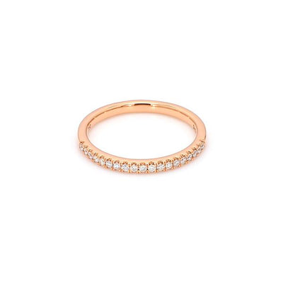Shimansky - Ladies Diamond Wedding Band Crafted in 18K Rose Gold Product Video